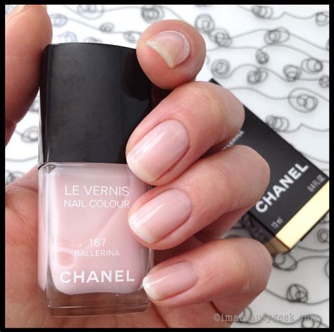 chanel nail polish ballerina|chanel lovely beige nail polish.